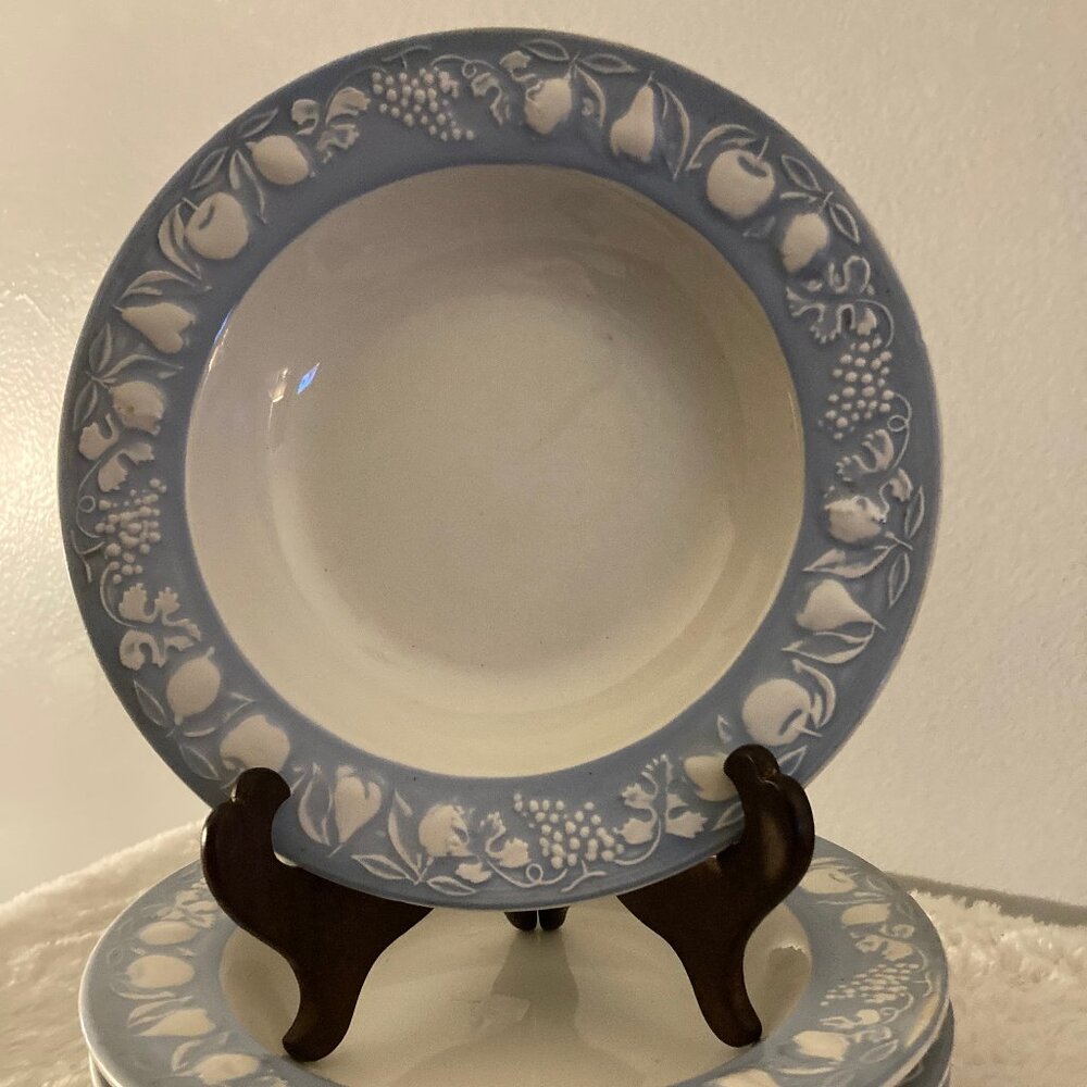 Quadrifoglio Franco Giorgio 9-1/2" Soup/Pasta Bowls Set of (4)